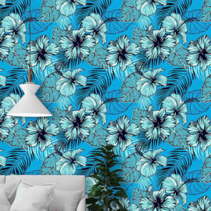 wallpaper Blue hibiscus