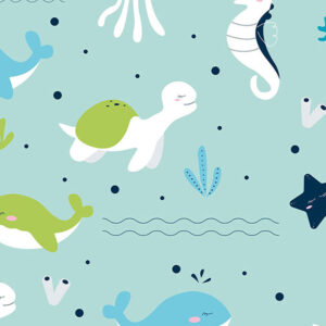 wallpaper Cute sea animals