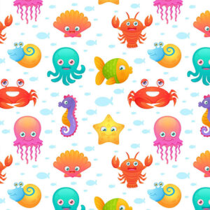 wallpaper Cute underwater animals