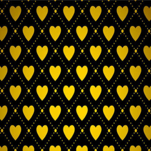 wallpaper Golden hearts