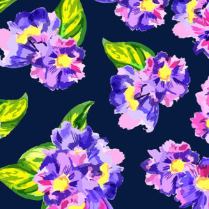 wallpaper Purple watercolor flowers